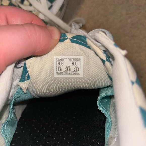 Checkered Vans - Picture 3 of 3